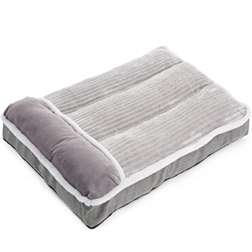 windracing large dog bed with pillow for crate kennel and sofa medium jumbo super soft pet bed furniture