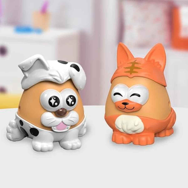 Potato Head Pet-Tato Tots, Pet-Themed Set with 31 Parts and Pieces Plus Rolling Carry Case, Toddler and Preschool Toys for Girls and Boys 2 and Up (Amazon Exclusive)