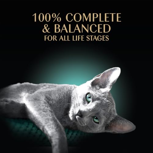 Sheba perfect portions savory chicken entree, 2.6 oz twin-pack trays for adult cat maintenance, 24 count, 48 servings