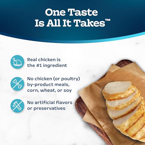 blue buffalo tastefuls adult dry cat food for weight management made with natural chicken ingredients 7-lb bag