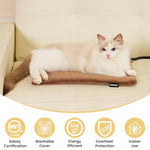 Pet Heating Pad for Cats and Dogs, Waterproof, Constant Temperature, Brown, 16 x 13 Inch