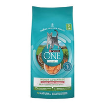 purina one natural low fat indoor dry weight control high protein cat food with real salmon - 7 lb
