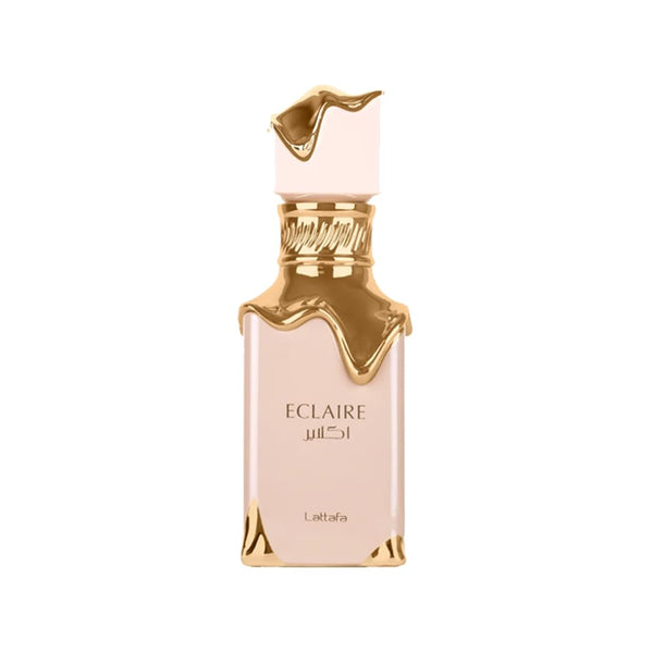 Lattafa Eclaire vanilla caramel sweet floral eau de parfum long-lasting fragrance for women 3.40 ounce / 100 ml