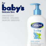 Calendula and Vitamin E baby lotion, 13.5 fl oz, organic and non-toxic ingredients for sensitive skin