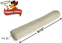 Cowdog Chews Retriever roll 9-10 inch all natural rawhide dental chews product 20 pack