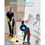 Electric Spin Scrubber for Cleaning Bathroom: Cordless Power Shower Scrubber - Electric Cleaning Brush for Tile Tub