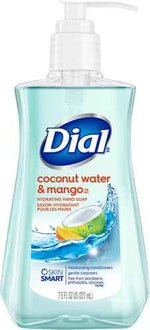Dial Liquid Hand Soap, Coconut Water & Mango, 7.5 Ounce
