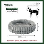 balance-luxury-donut-dog-bed-30-inches-round-medium-size-dogs-washable-orthopedic-calming-dogs-bed-with-anti-slip-bottom-oatmeal