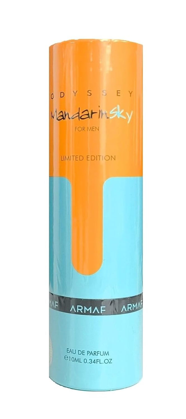 Armaf Odyssey Mandarinsky Limited Edition Eau De Parfum Spray 3.4 oz for Men Long-lasting Fragrance