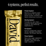 david high protein bars no sugar salted peanut butter flavor 28g protein 150 calories sugar free gluten free