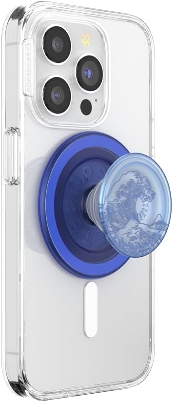 PopSockets Phone Grip with Expanding Kickstand, Adhesive Grip, Cute PopSockets - Purple Fields