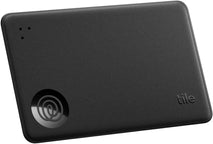 Tile by Life360 Slim - Wallet Finder, Bluetooth Tracker and Item Locator for Luggage Tags, Passports and More. Both iOS and Android Compatible. Phone Finder. 1-Pack (Black)