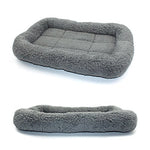 Enjoying 10" x 15" Polycotton Pet Bed with Pillow and Anti Skid Bottom for Cats, Puppies, and Small Dogs