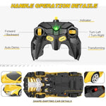 Transform Remote Control Car Toy for Kids 4 5 6 7 8, Remote Control Car for Boys 4-7, Transform Cars for Boys 4-6, Toy Car 5 Year Old Boy, Toys for 3 4 5 6 7 8 9 10 11 12 Years Old Boy