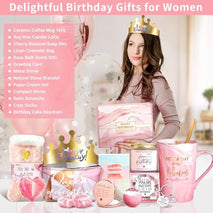Jumway Not A Day Over Fabulous Ceramic Marble Mug Gifts Set for Women, Birthday Gift Ideas for Her, Friends, Coworkers
