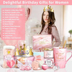 Jumway Not A Day Over Fabulous Ceramic Marble Mug Gifts Set for Women, Birthday Gift Ideas for Her, Friends, Coworkers