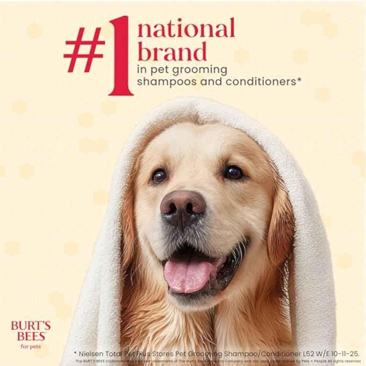 Burt’s Bees for Pets Itch Shampoo with Manuka Honey and Chamomile for Dogs, Itch Relief for Dogs - Naturally Derived Ingredients, 16 Fl Oz