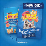 Purina friskies dry cat food seafood sensations with salmon tuna and shrimp flavors 22 lb bag