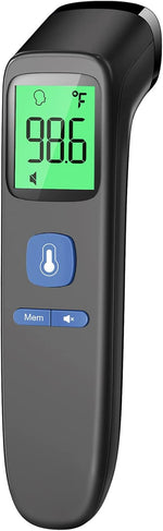 GoodBaby non-contact thermometer for adults and kids, accurate digital baby thermometer with fever alarm and silent mode