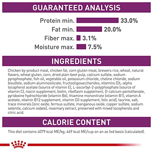 Royal Canin sensitive digestion cat food for adult cats, 7 lb bag, high protein dry formula