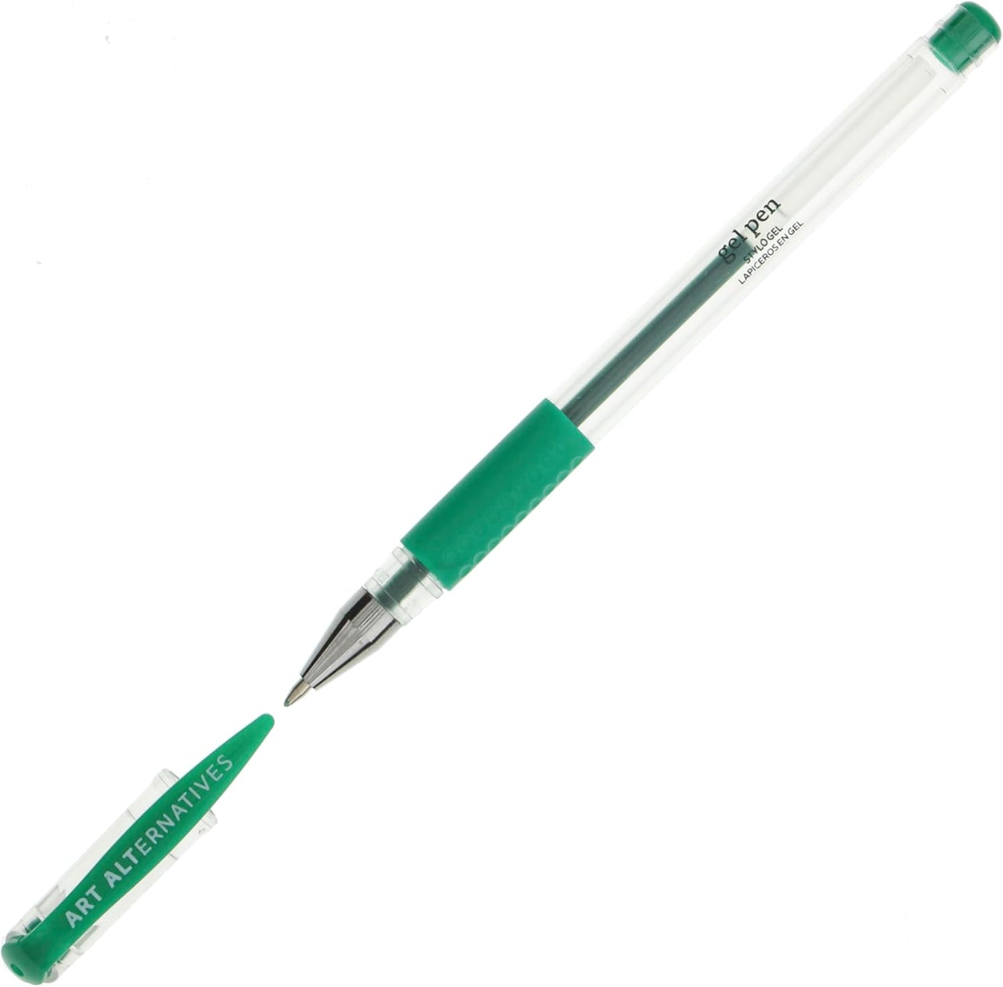 Art Alternatives Gel Pen, Metallic Pink - Ballpoint - Non-Smear + Quick Dry - Writing, Drawing, Coloring, Journal, Planner