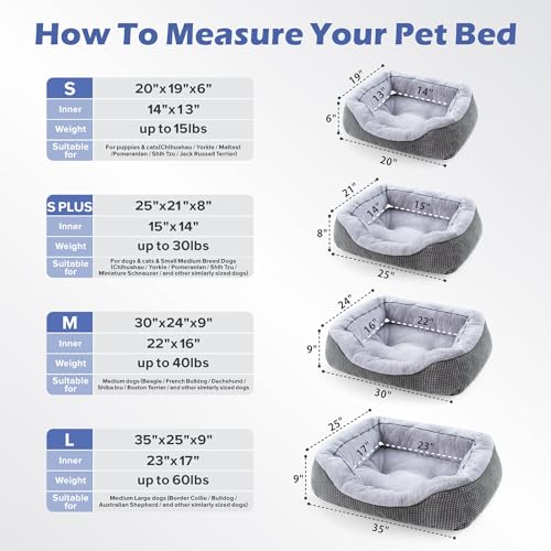 invenho-orthopedic-dog-bed-medium-size-30x24x9-inch-anti-slip-bottom