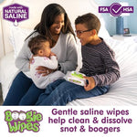 boogie wipes unscented baby wet wipes 180 count pack of 6 vitamin e aloe chamomile natural saline