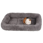 Enjoying 10" x 15" Polycotton Pet Bed with Pillow and Anti Skid Bottom for Cats, Puppies, and Small Dogs