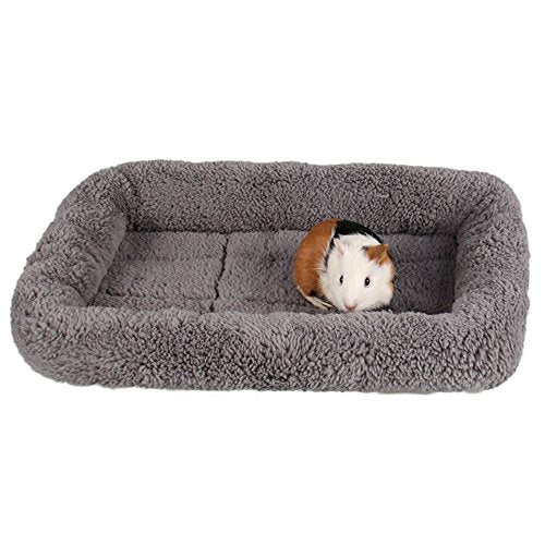 Enjoying 10" x 15" Polycotton Pet Bed with Pillow and Anti Skid Bottom for Cats, Puppies, and Small Dogs