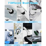 Highyes Electric Spin Scrubber: Cordless Power for Effortless Bathroom Cleaning