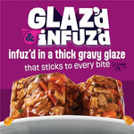 purina friskies glaz'd and infuz'd wet cat food variety pack with chicken, crab, or shrimp in gravy - 5.5 oz, pack of 12