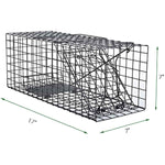 Live Squirrel Trap Heavy Duty Humane Cage Trap with No Assembly Required for Squirrels and Small Rabbits