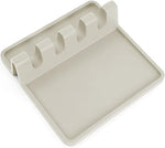 Silicone Utensil Rest with Drip Pad, Heat-Resistant, Durable, and BPA-Free Utensil Holder for Stove Top Kitchen Utensils