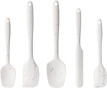 5 Piece Silicone Spatula Set for High Heat Resistant Non-Stick Cooking