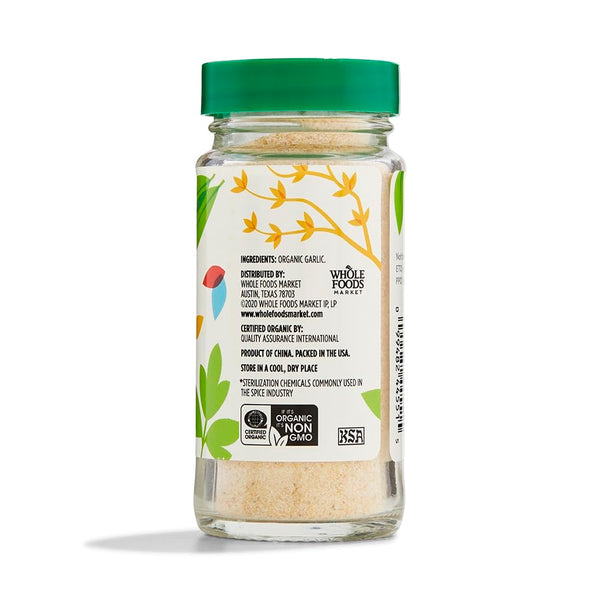 365 by Whole Foods Market Organic Garlic Granules, 2.57 Oz Convenient Seasoning