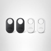 Samsung Galaxy SmartTag2, Bluetooth Tracker, Locator Tracking Device, Item Finder for Keys, Wallet, Luggage, Use w/Phones Tablets Android 11 or Later, 2023, 4 Pack, 2 Black, 2 White