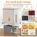 Lifewit 25 Lbs Rice Dispenser, Sealed Moisture-Proof Container with Measuring Cup for Kitchen Storage Space