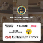 Bedsure dog beds large sized dog comfy flat pet beds with removable washable cover and orthopedic egg crate foam