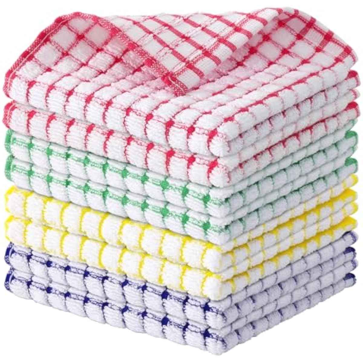 kitinjoy-cotton-8-pack-terry-kitchen-dish-cloths-absorbent-dish-rags-quick-drying