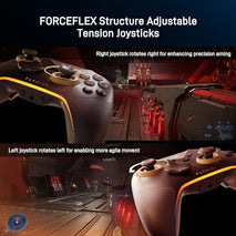 FLYDIGI VADER 5S Wired Controller for Xbox Series X|S, Xbox One, Windows 10/11, FORCEFLEX Adjustable Tension Joysticks, FORCESWITCH Triggers, 6 Remappable Buttons, 3.5mm Audio Jack