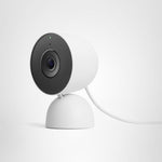 google nest cam indoor wired 3rd gen 2k video night vision 2 way audio works with google home device 2025 model hazel