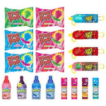 Bazooka Lollipops, 18-Count Assorted Valentine's Candy Variety Pack, Individually Wrapped Lollipops for Parties and Gifts