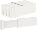 Vtopmart Drawer Dividers for Clothes Organizer 8 Pack Adjustable