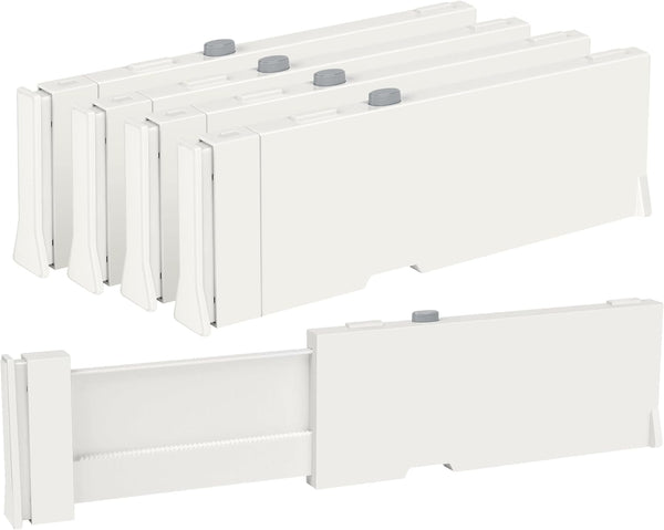 Vtopmart Drawer Dividers for Clothes Organizer 8 Pack Adjustable