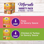 Wellness Healthy Indulgence Morsels Adult Wet Cat Food, Natural, Protein-Rich, Grain-Free, 8 Pack