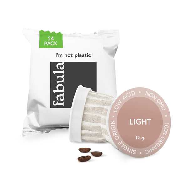 Dark Roast Coffee Pods, Low Acid, Single Origin, Non-GMO, Fair Trade, Kcup Compatible