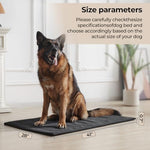 Chew proof dog crate pad for large dogs, indestructible and waterproof, machine washable, durable kennel pad for aggressive chewers, 28x41 inches