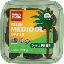 PRODUCE Organic Medjool Dates, 340 g - High Fiber, USDA Certified