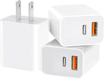 4 Pack USB C Charger Block for iPhone and iPad