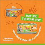 Purina Friskies Wet Cat Food Pate, Poultry Platter - (Pack of 24) 5.5 oz. Cans